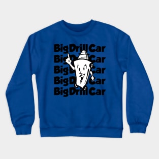 Vintage Big Drill Car Band Crewneck Sweatshirt